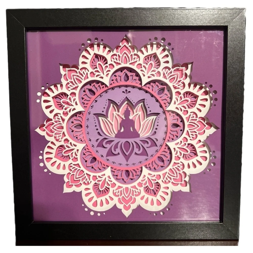 Buddha Shadow Box Unique Gift Ideas Holiday Gift Handcrafted‎